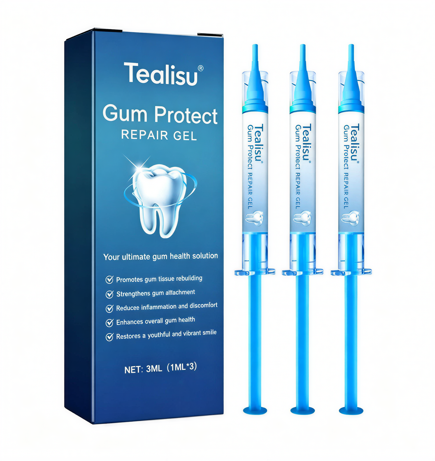 Tealisu®Gum Protect REPAIR GEL ❗ BUY 1 GET 1 FREE | 🦷Support Healthy Gum Tissue